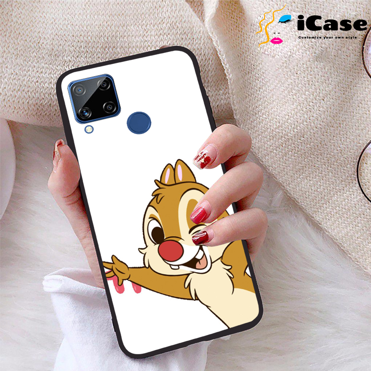 Ốp lưng realme c15 viền dẻo tpu bst mouse