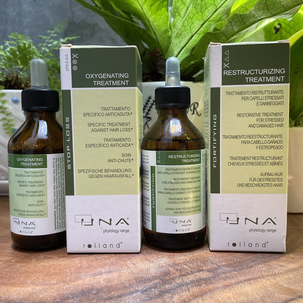 Tinh chất giảm rụng tóc Una Oxygenating Treatment 90ml
