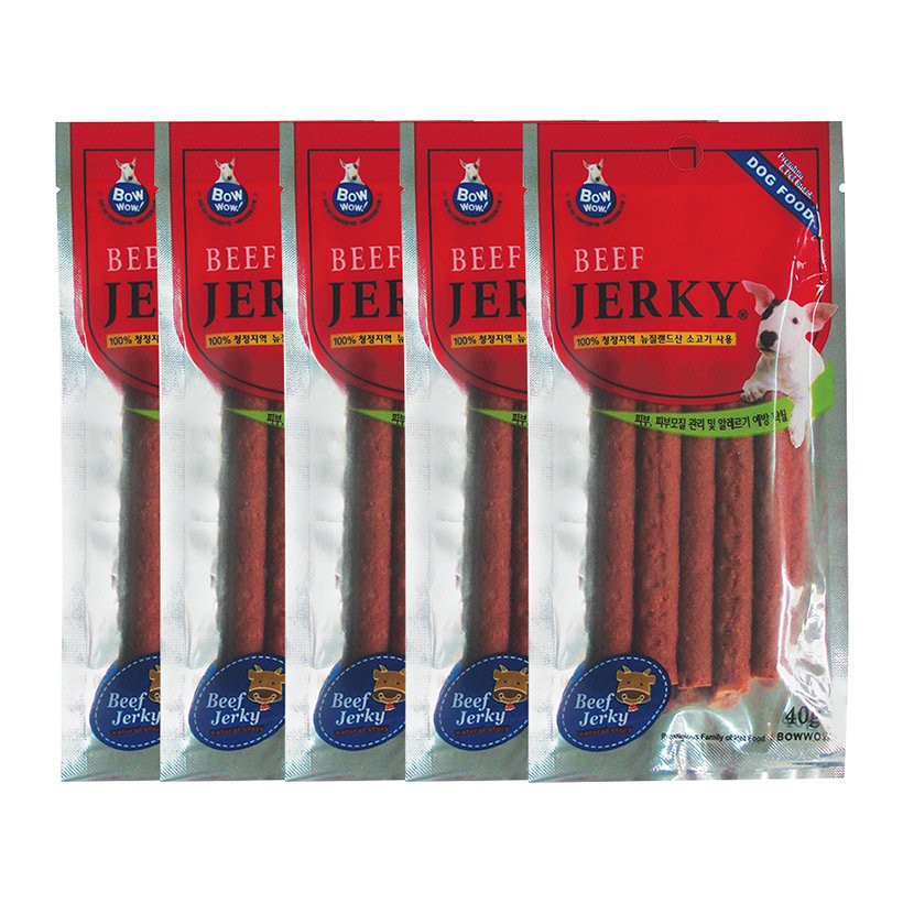 Snack Thịt Bò Que Cho Chó Beef Jerky