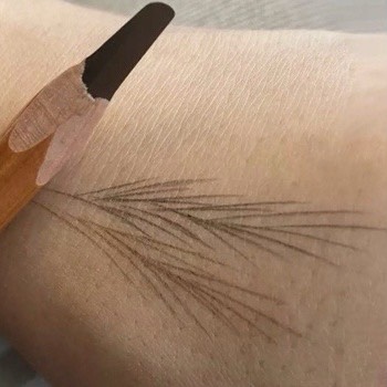 Chì gỗ xịn vẽ sợi chân mày siêu nét có nắp