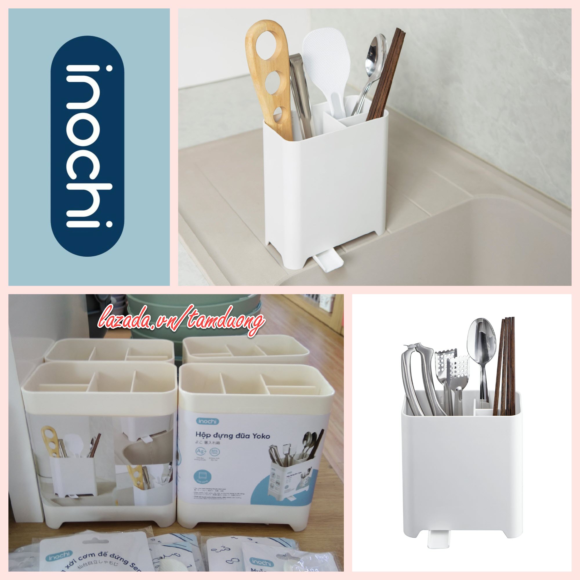 Hộp đựng đũa Inochi (loại đứng) [HCM-Giao hoả tốc 2h]