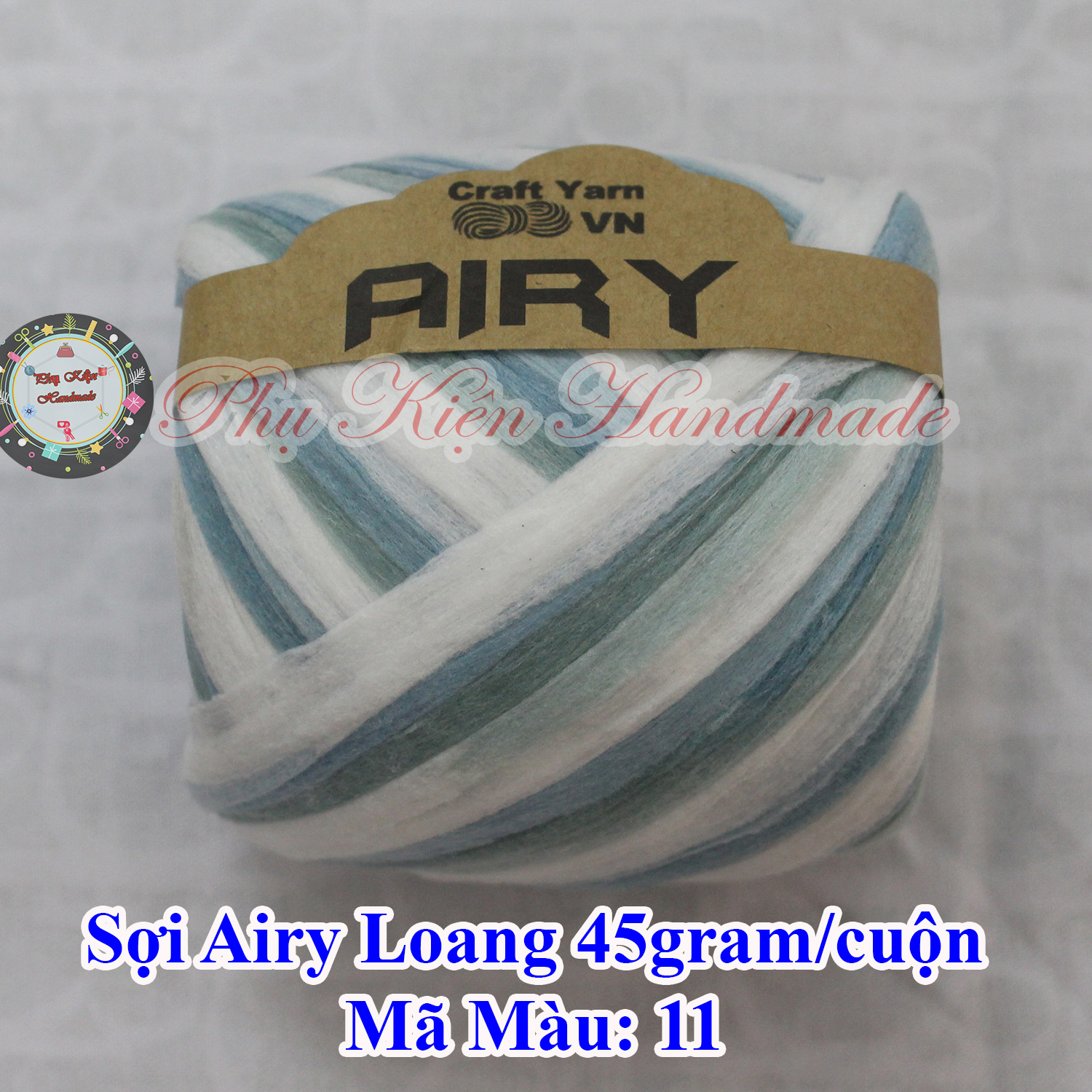Sợi Airy loang 40gram/ cuộn
