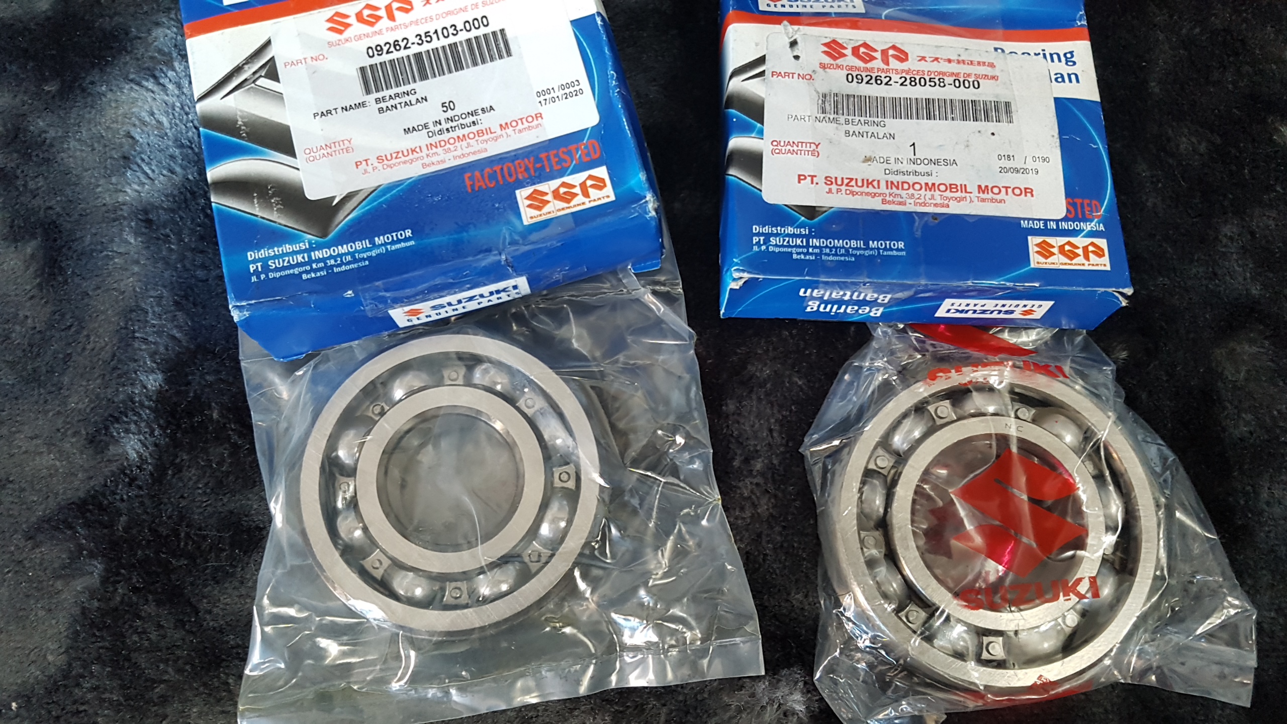 [HCM]Cặp bạc đạn den Satria Fi Raider Fi