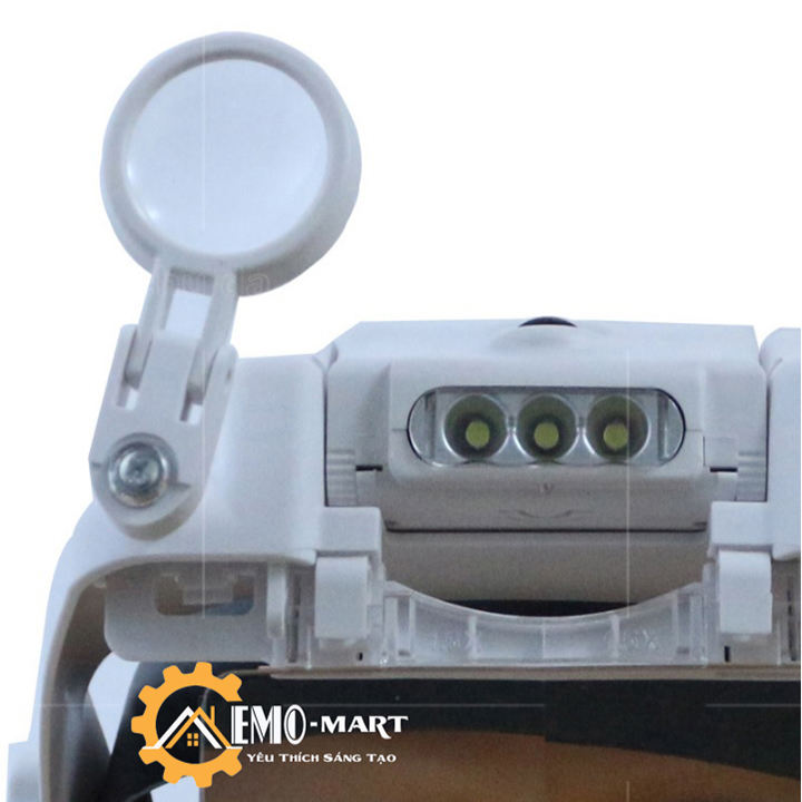 [FreeshipMAX] Kính lúp đeo đầu có đèn led chiếu sáng MG81000G
