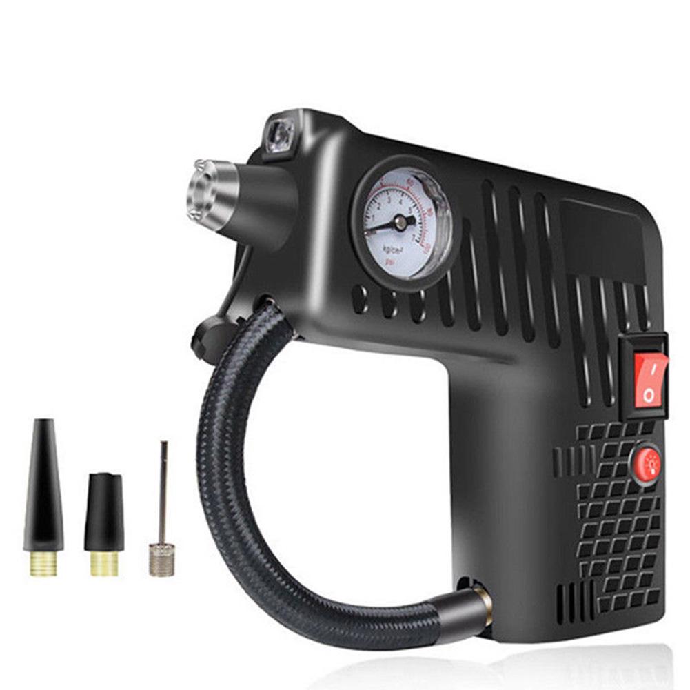 [HCM]Máy Bơm Lốp Xe Không Khí Điện Đa Năng Mini