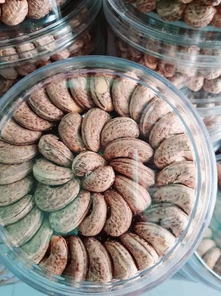 Combo hai hộp hạt điều tươi rang củi