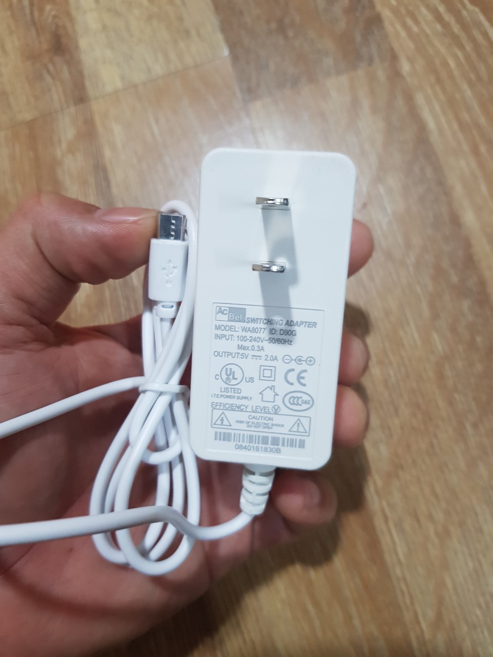 Nguồn Camera 5v-2a chân dẹt dành cho camera imou ezviz