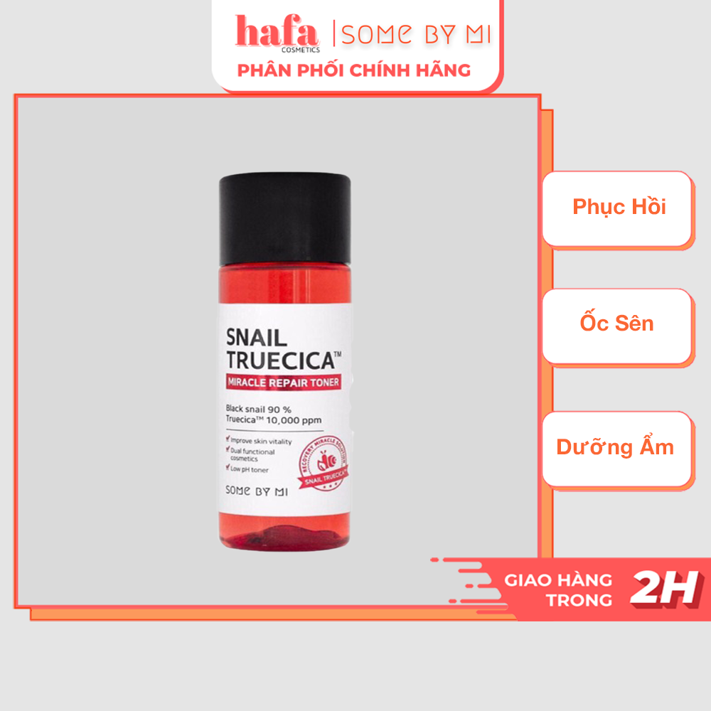 Nước Hoa Hồng Dưỡng Ẩm, Tái Tạo, Phục Hồi Da Some By Mi Snail Truecica Miracle Repair Toner _ Some By Mi Chính Hãng
