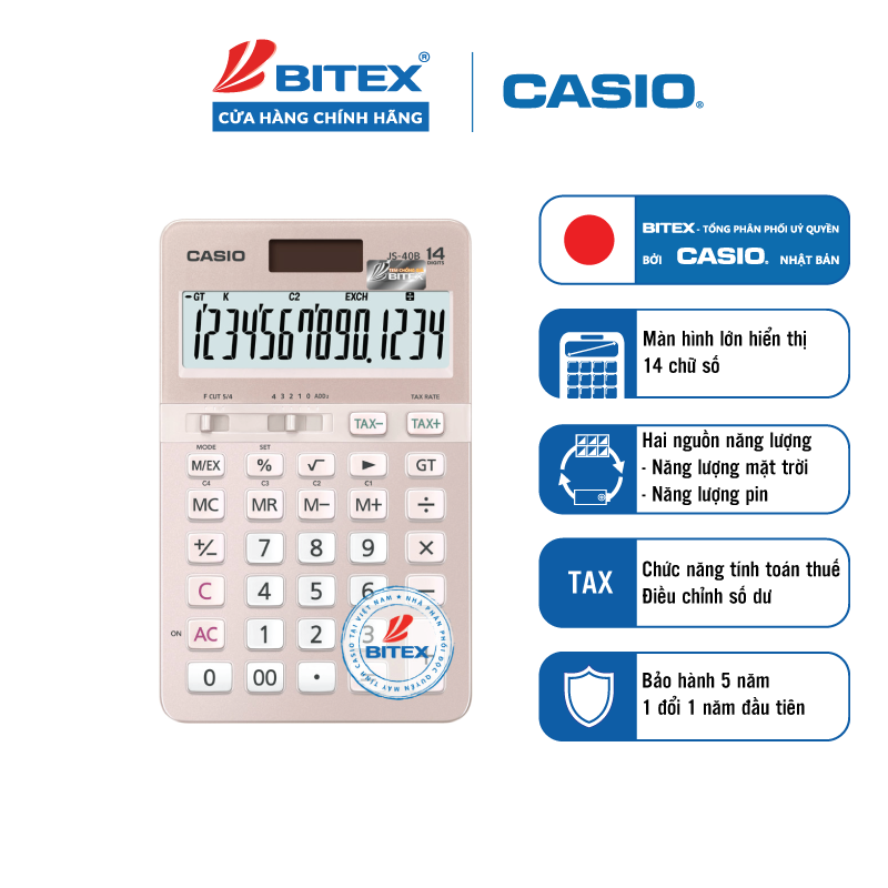 Máy tính casio JS-40B