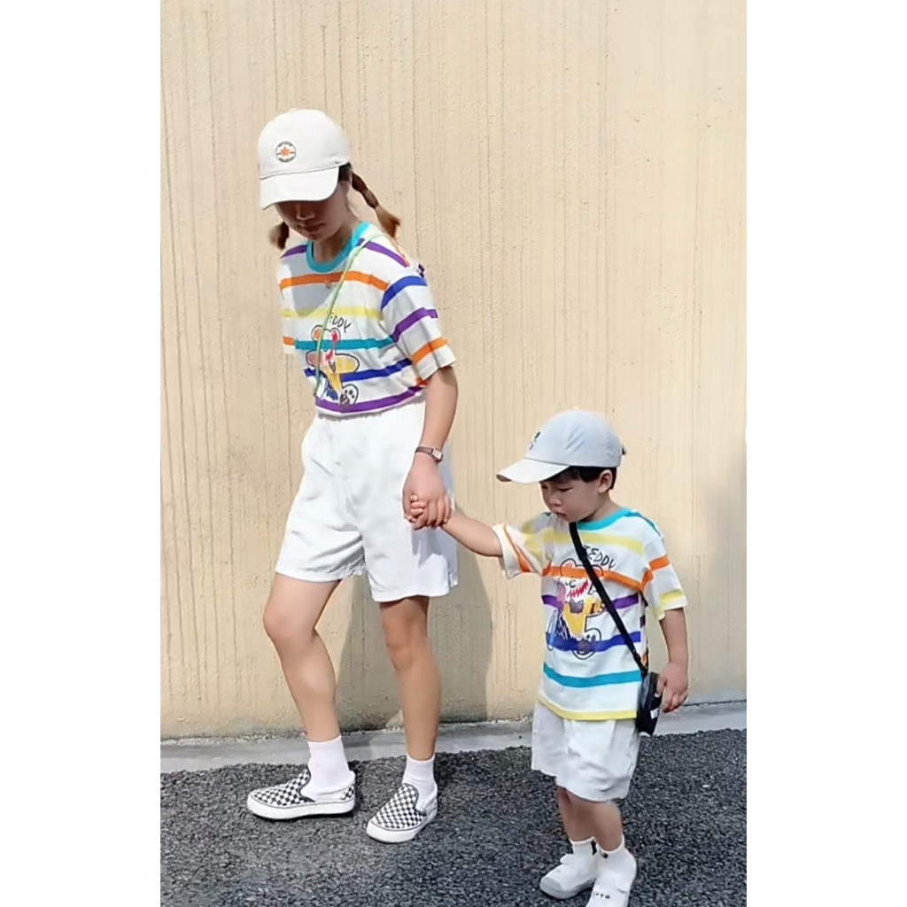 SÉT CẶP GIA ĐÌNH ÁO POLO SIZE 10-65KG(CAPS)