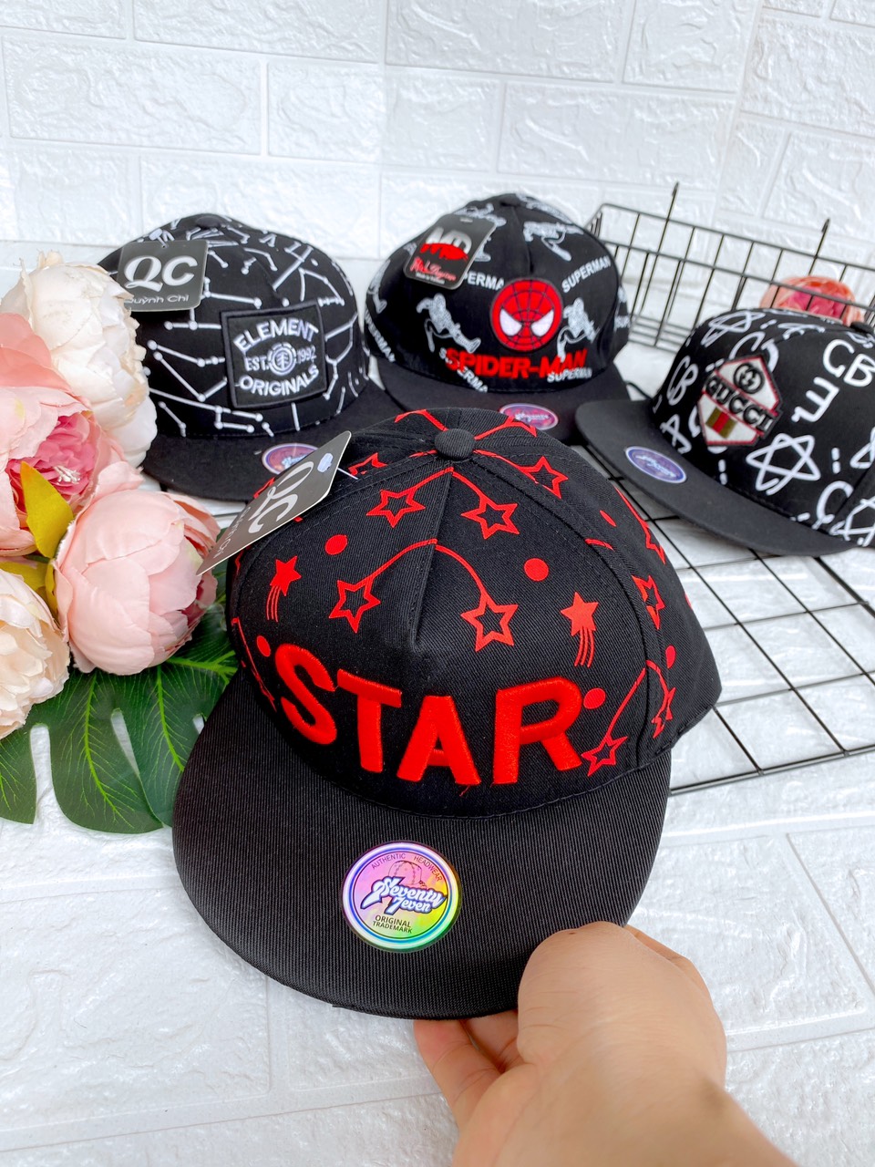 MŨ LƯỠI TRAI HIPHOP STAR CHO BÉ