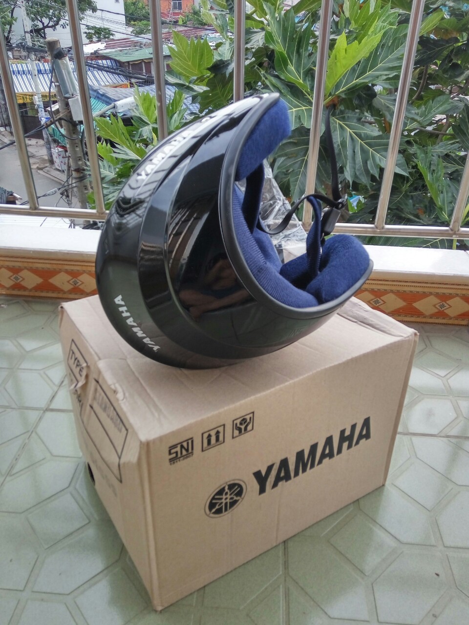 [HCM]Nón bảo hiểm 3/4 Yamaha ( XL) 2021