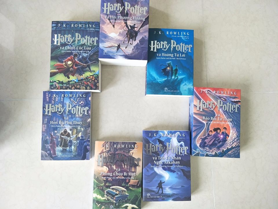 Combo Harry Potter bản Tiếng Việt (Trọn Bộ 7 Cuốn )