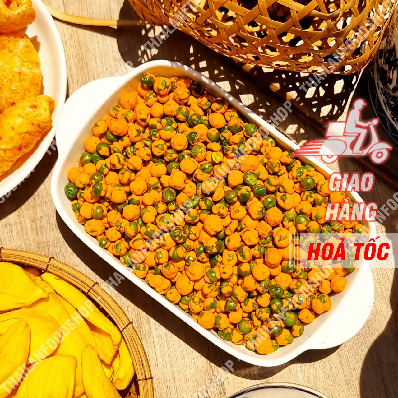 Đậu Hà Lan Phô Mai - Lon 300gr
