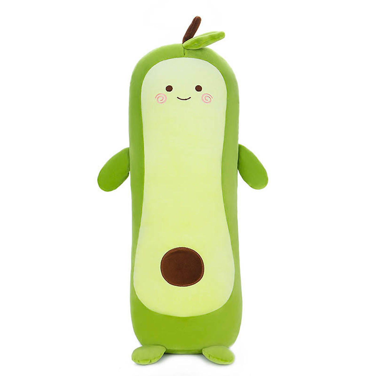 [HCM]Gấu bông hình trái bơ tròn (40cm) / dài (55cm) Xanh