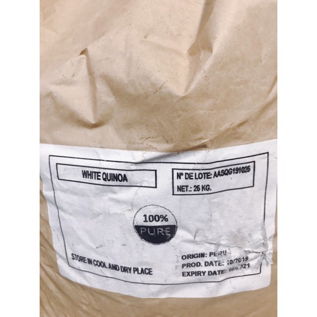 500g HẠT DIÊM MẠCH/QUINOA TRẮNG HỮU CƠ PERU THƠM NGON