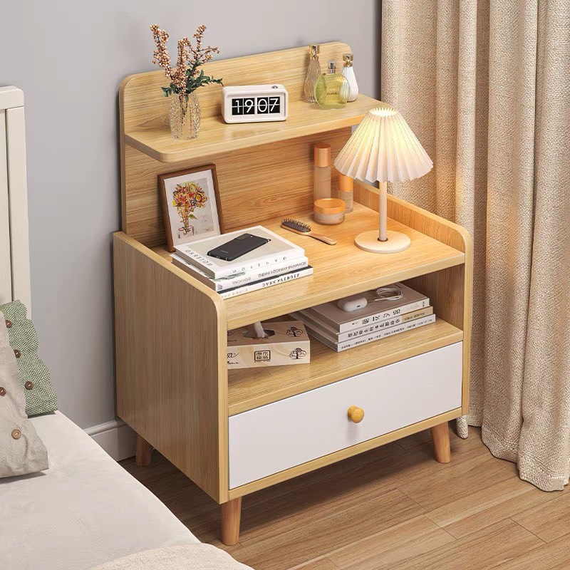 Tủ gỗ để đầu giường chất liệu gỗ mdf