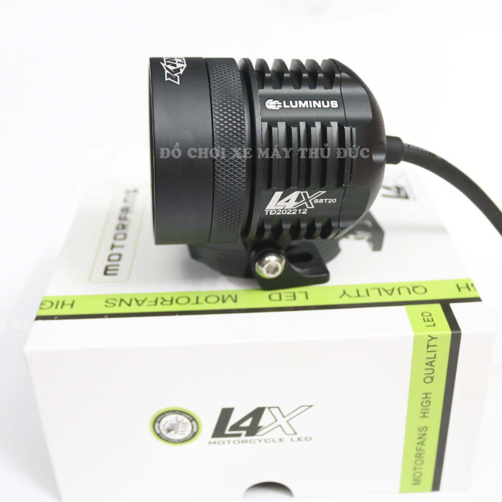 Đèn Trợ Sáng Đèn Led L4X sst20 Sáng Gom, Kính Tím