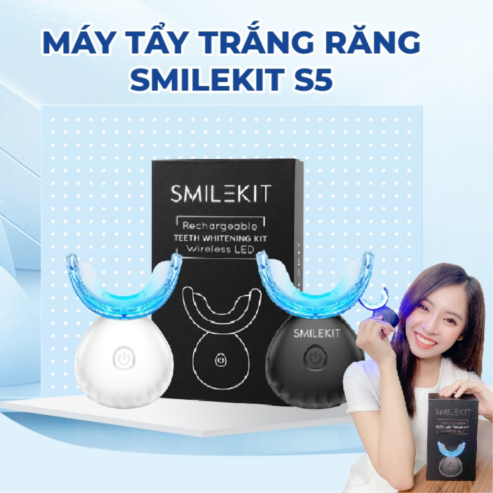 Smilekit white tooth machine home white dental impression trays help keep your teeth healthy from the inside