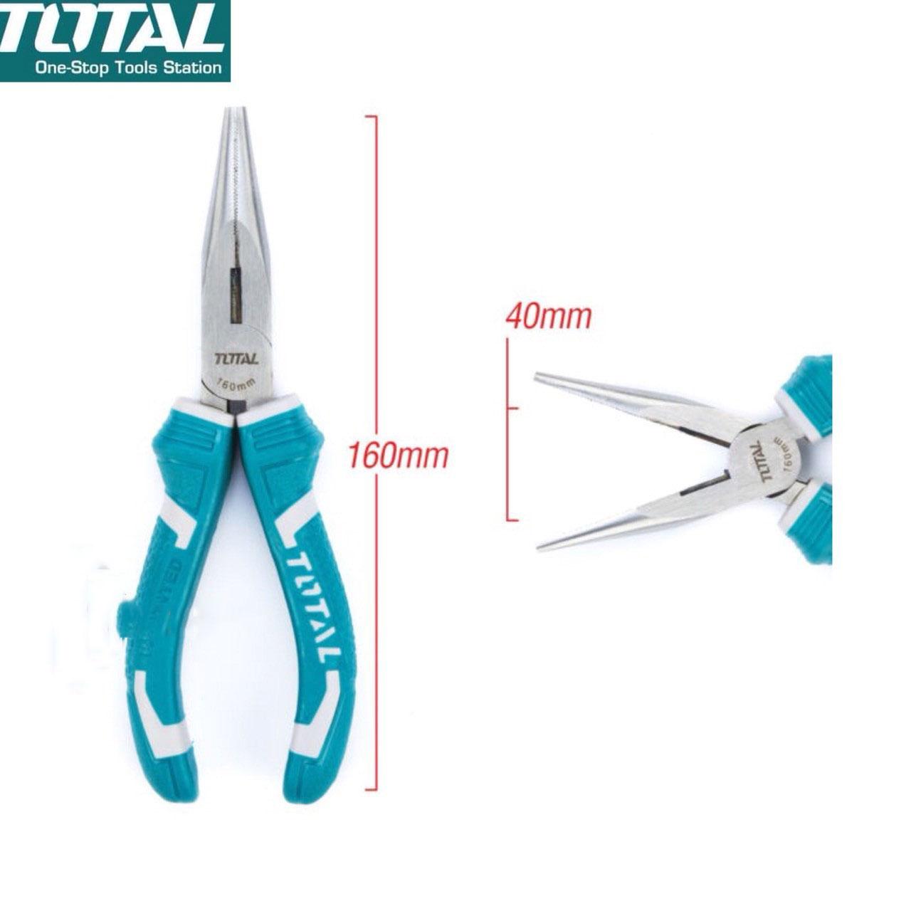 6" (160MM) KÌM (KIỀM) CẮT MỎ DÀI TOTAL THT120606P