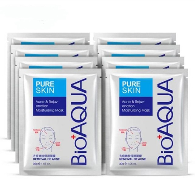 [GIẢM 5% ĐƠN 129K][HCM]Mặt Nạ Bạc Dùng Cho Da Mụn Đỏ Mask Pure Skin Bioaqua