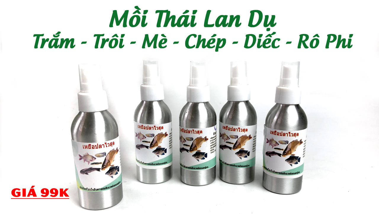 Tinh dầu dụ cá thái lan 120ml