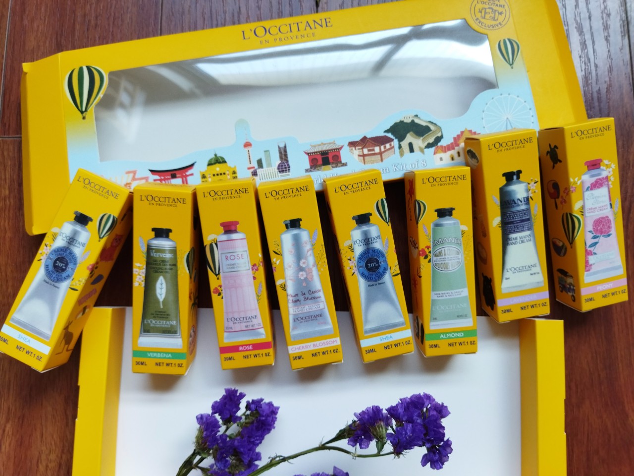 [HỘP 8 TUÝP ] Kem dưỡng da tay thần thánh L’Occitane