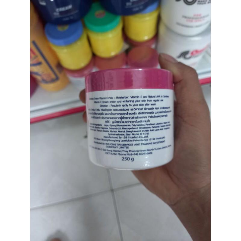 Kem Massage Vitamin E( Thái) 250gam