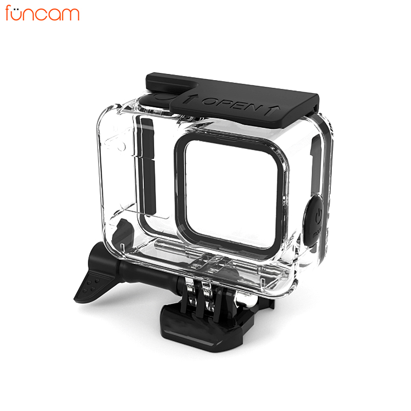 VỎ CHỐNG NƯỚC GOPRO 8 BLACK (NÚT BẤM CAO SU)