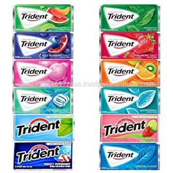 Kẹo cao su trident vị quế hàng Mỹ