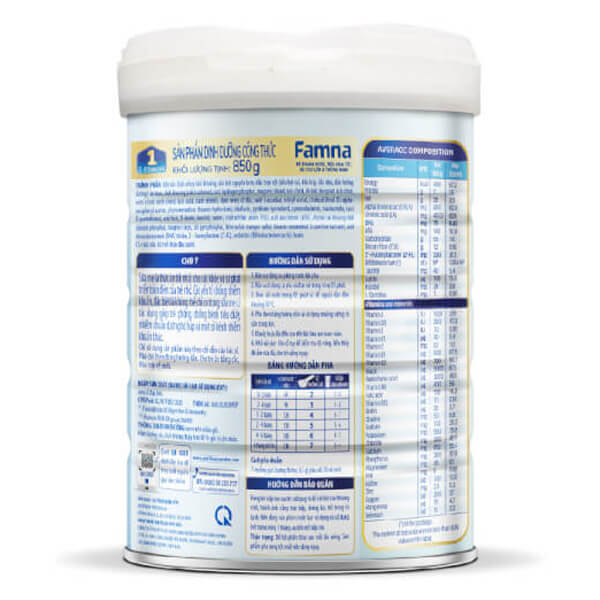 Famna 2 - 850g (6-12 tháng)