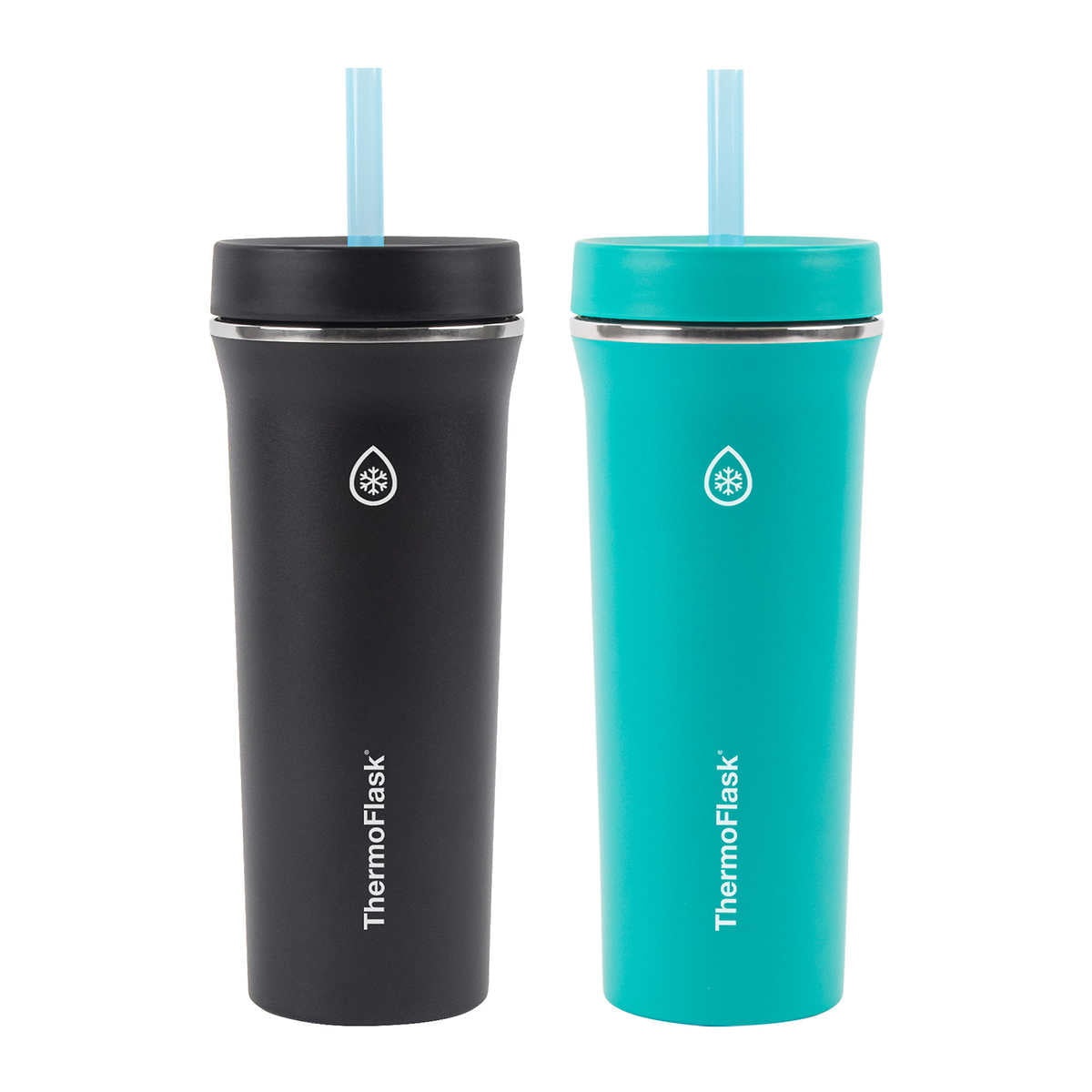 Ly giữ nhiệt kèm ống hút ThermoFlask [Mỹ]