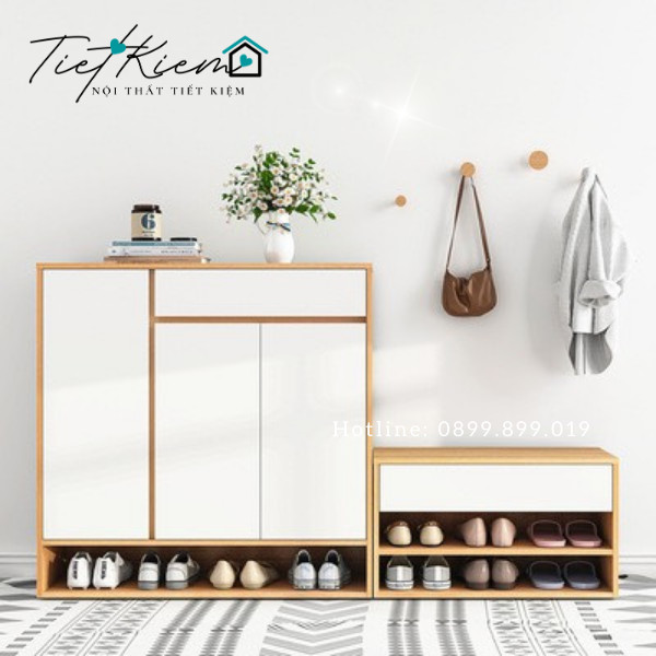 Tủ giày cửa mở đẹp TG9909