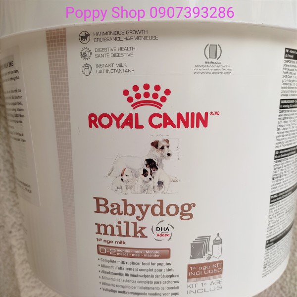 Royal Canin Babydog Milk Puppy Formula Sữa Royal Canin Cho Chó Gói Thiếc 400 Gram