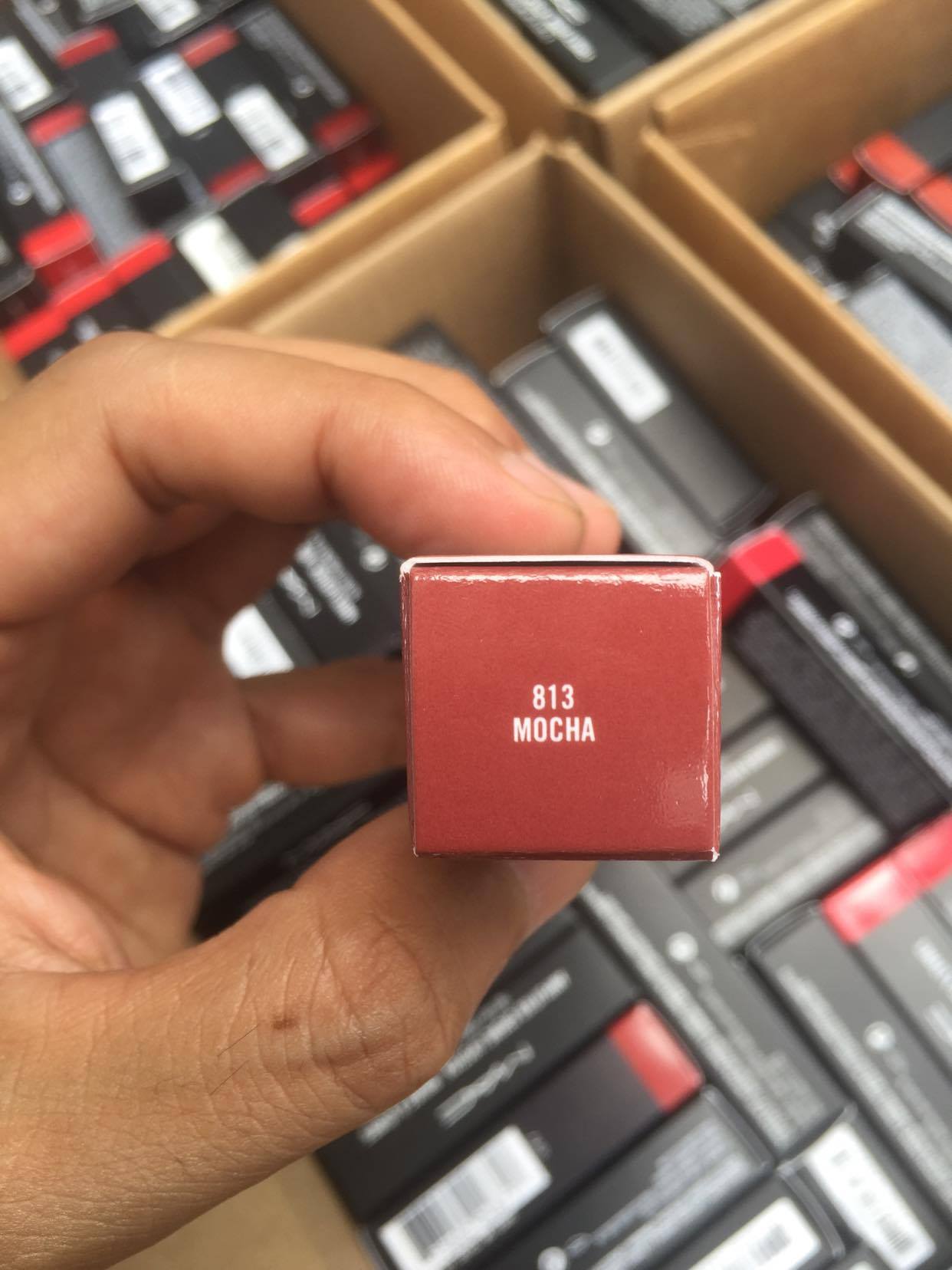 [HCM]Son Mac Mocha 813 màu cam đất