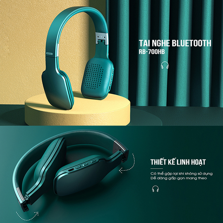 Tai nghe Bluetooth Chụp Tai Remax RB-700HB
