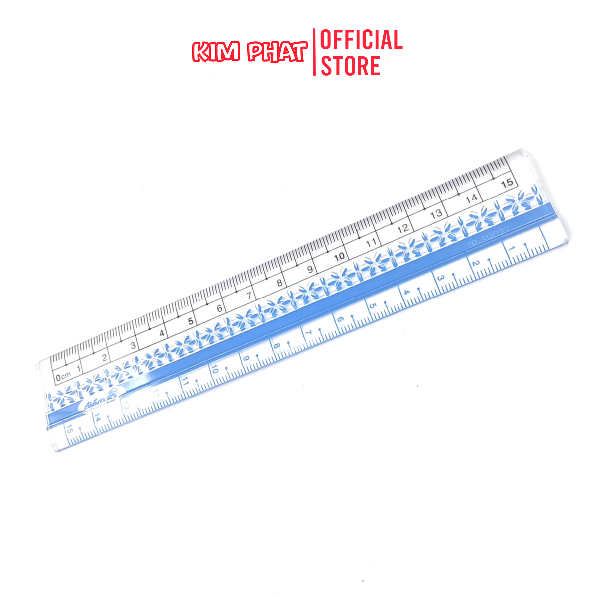Thước kẻ Thiên Long 15cm SR-027 (Combo 02 cây)