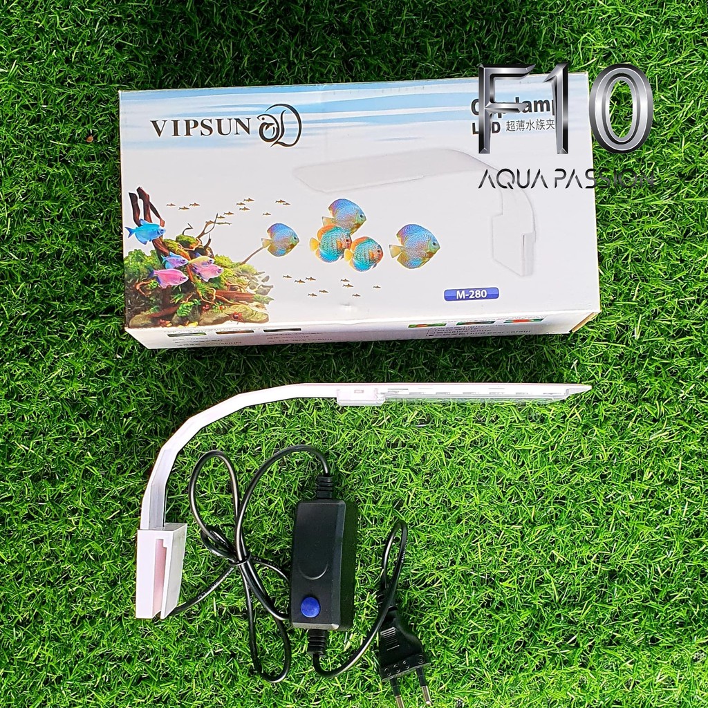 Đèn LED kẹp M-180 M 280 VIPSUN - T400 Gebo X3 dành cho bể cá cảnh thủy sinh
