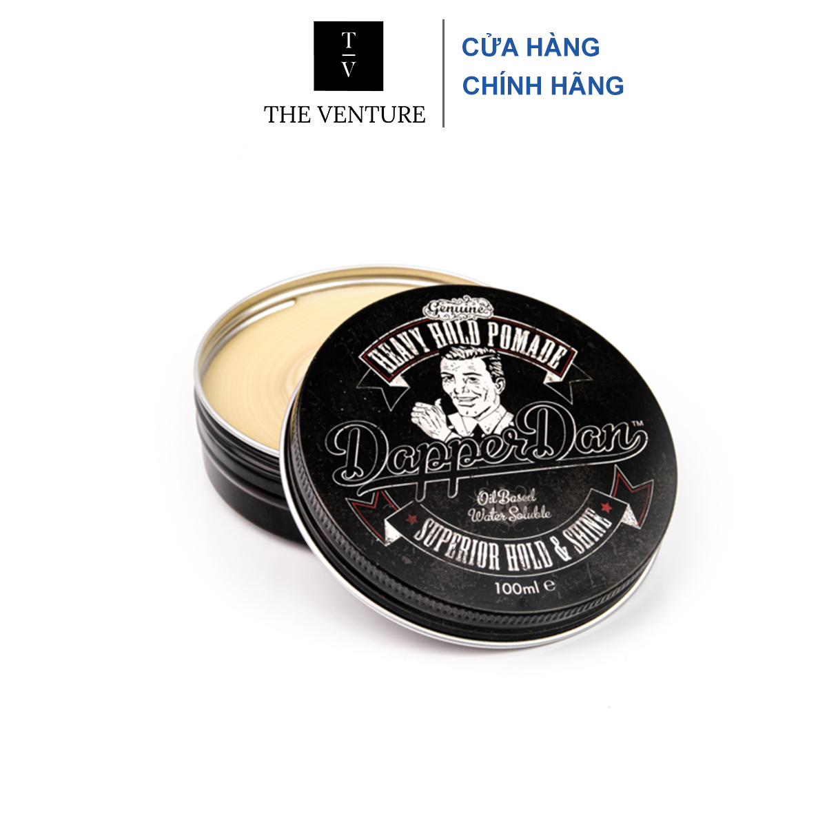 Sáp vuốt tóc Dapper Dan Heavy Hold Pomade - 100ml