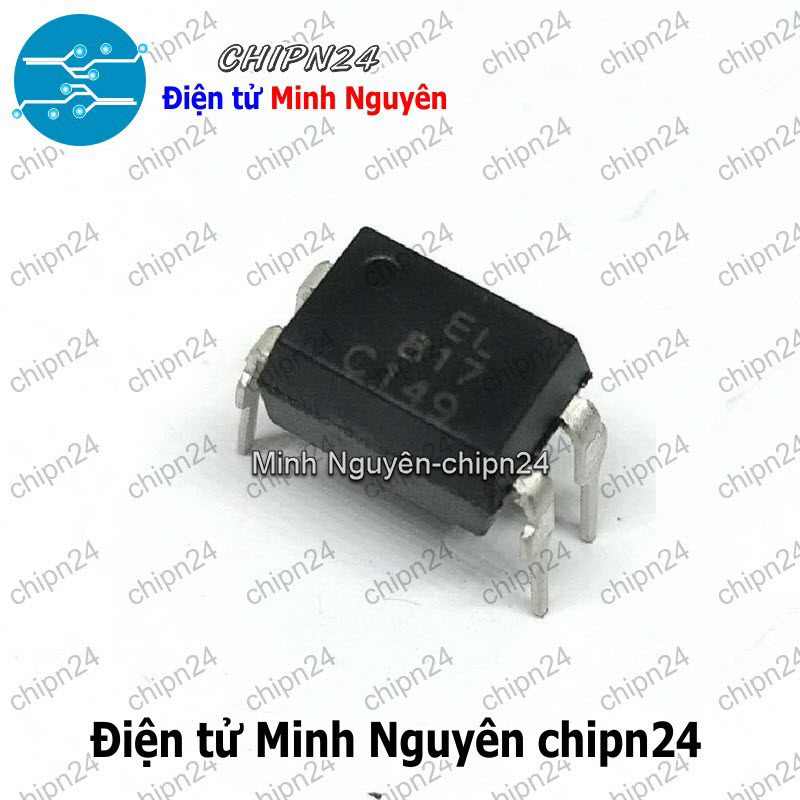 [5 con] (DT) Opto EL817 DIP-4 Hàng Tốt (dùng thay thế cho PC817) (EL 817) - HH000716