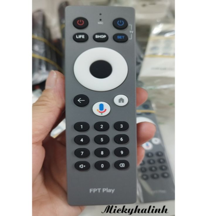 Điều khiển fpt play box - điều khiển giọng nói thông minh sử dụng cho fpt play box t650