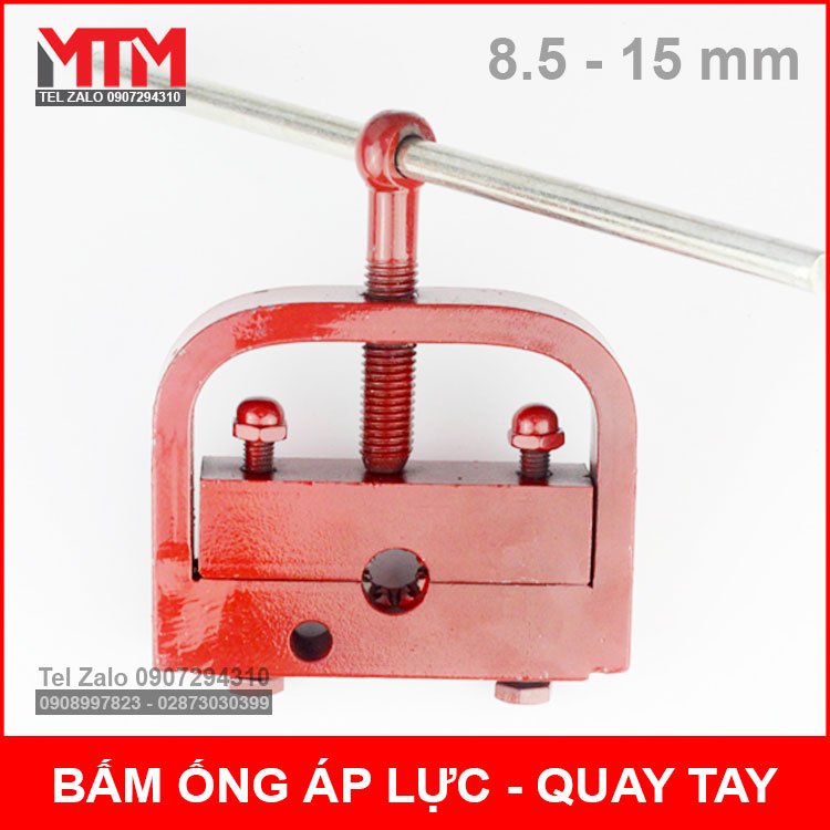 Máy bấm đầu ống áp lực cao quay tay