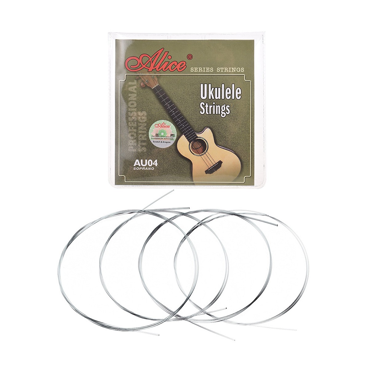 Dây đàn ukulele  Alice AU04