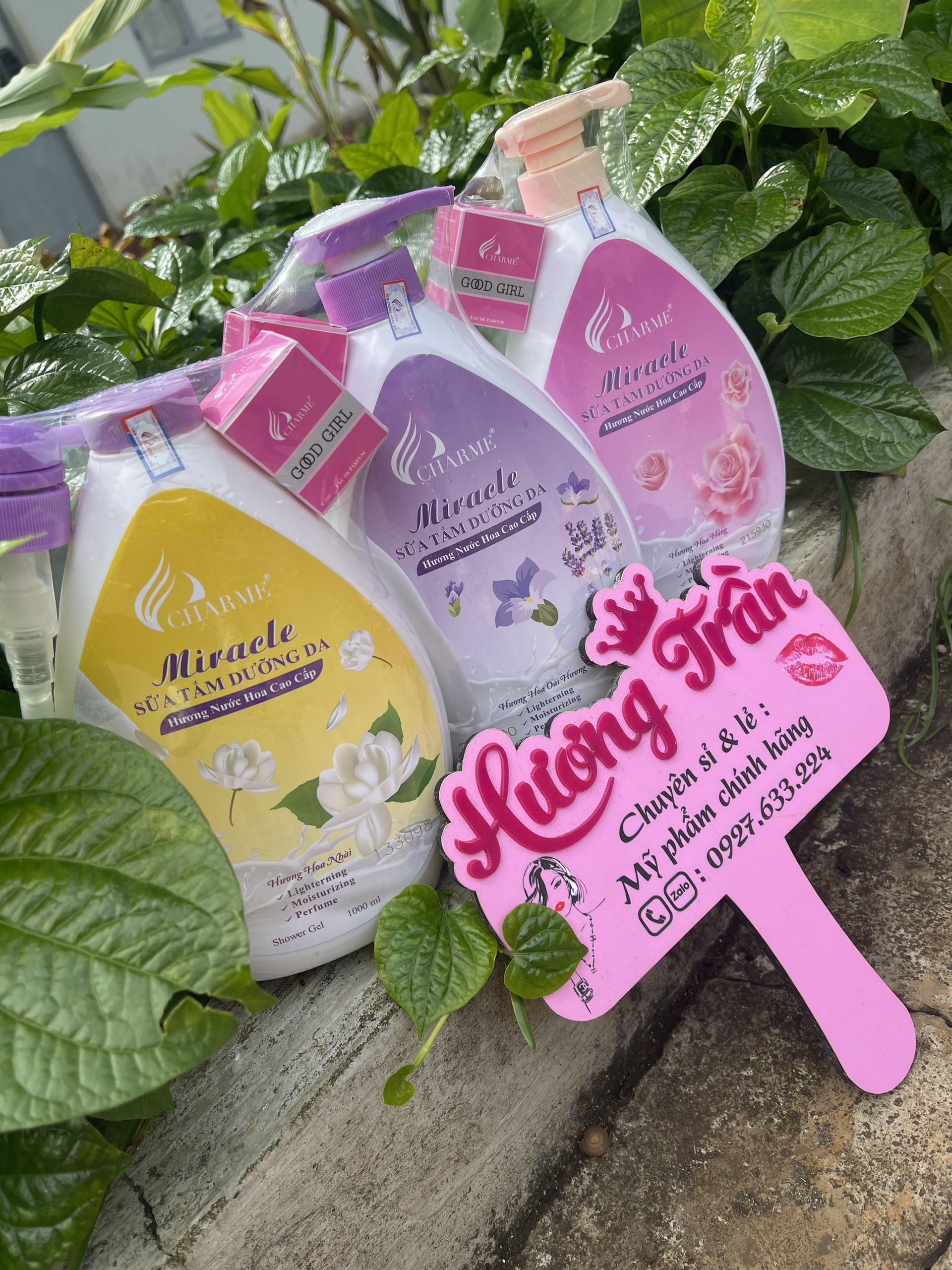 [Chính Hãng] Sữa Tắm Nước Hoa Miracle 1000ml (tặng nước hoa)