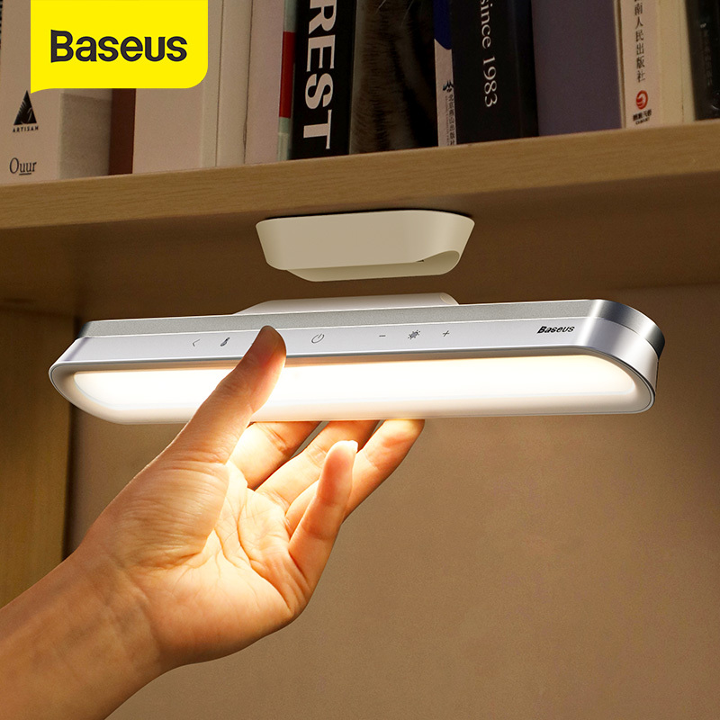 Bảng giá BASEUS Đèn LED từ tính mini  sạc USB chức năng làm đèn ngủ đèn Tủ quần áo đèn bàn học bàn làm việc có thể xoay Điều chỉnh độ sáng Phong Vũ