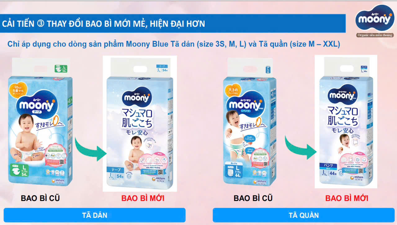 BỈM DÁN/QUẦN MOONY XANH S84/M58/M52/L44/XL38/XXL26