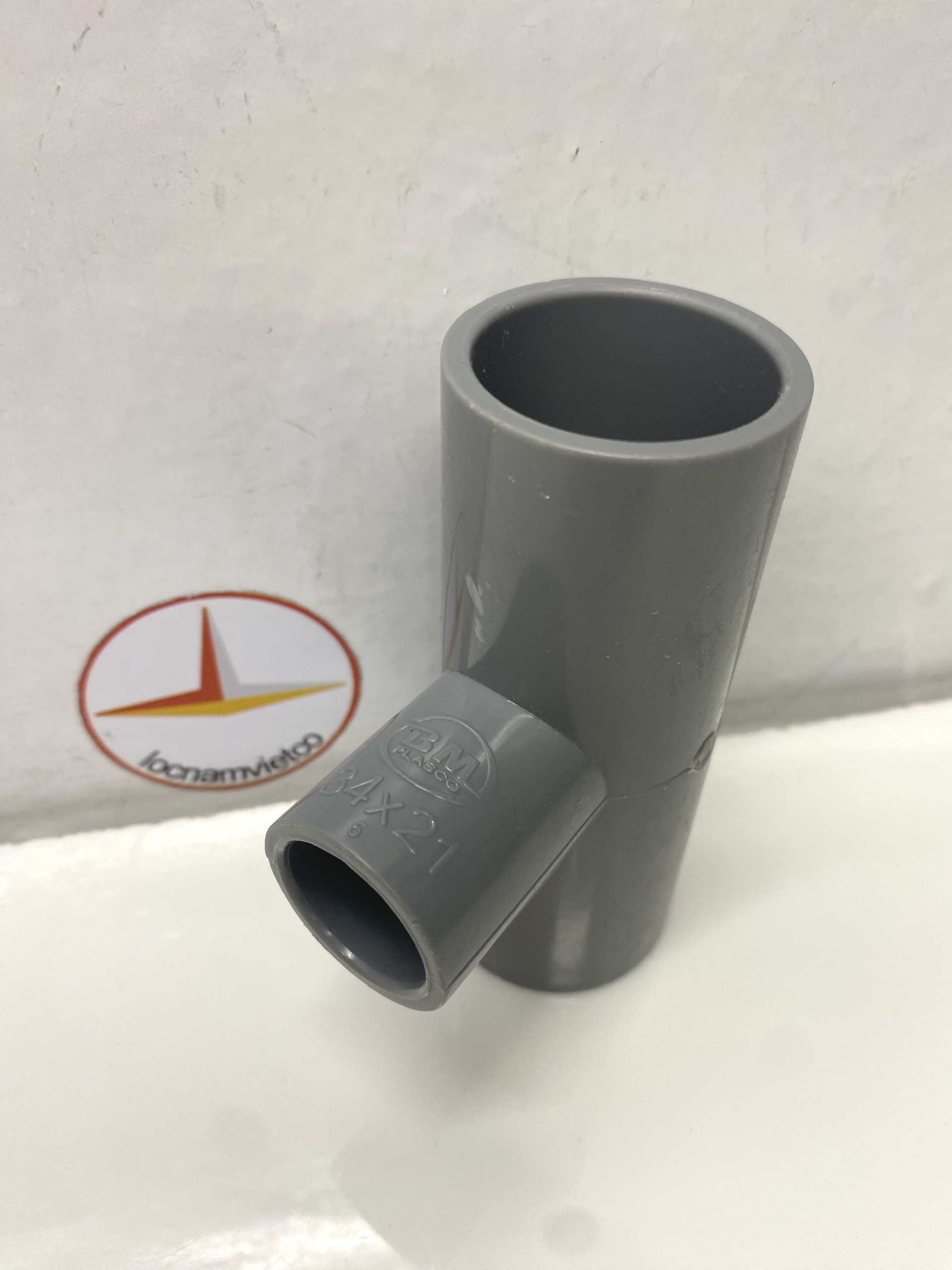 Tê giảm 34 x 21 nhựa PVC Bình Minh_T34x21