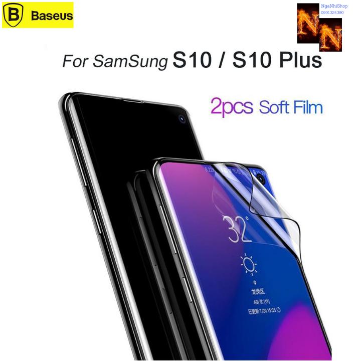 Combo 2 Miếng Dán Cường Lực Samsung Galaxy S10