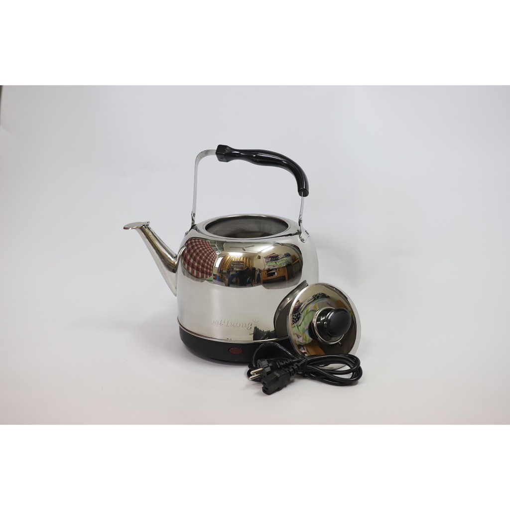Ấm điện Đạt Tường mâm liền inox 5L