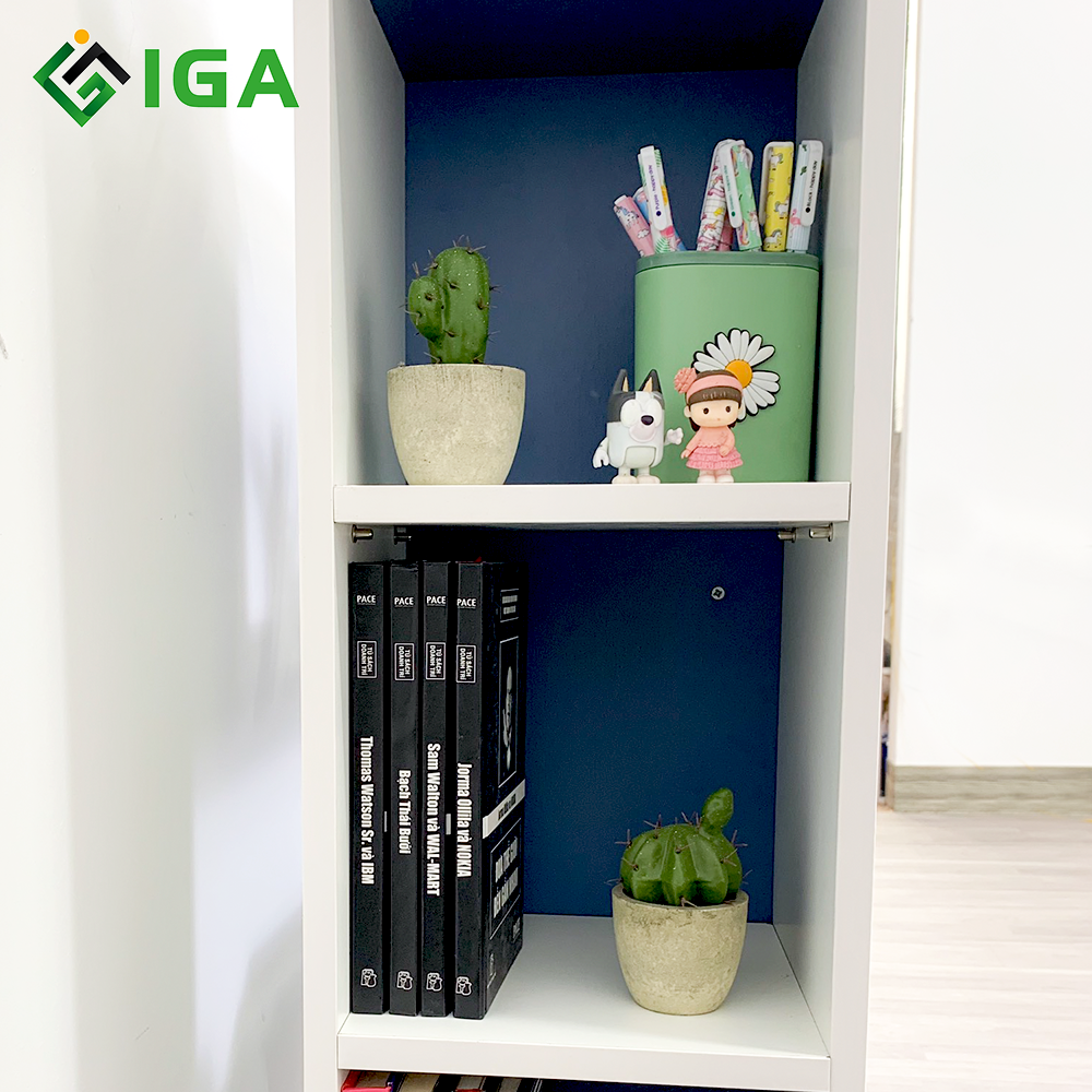 Tủ Sách Đa Năng, Tủ Đồ Đa Năng Quada Thương Hiệu IGA - GP124